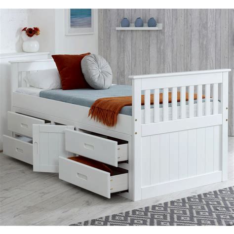 single bed with under storage